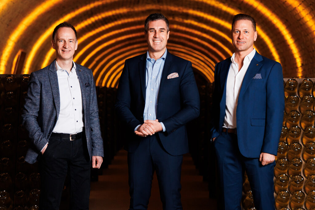 Die neue »Schlumberger«-Geschäftsführung: Stephan Dubach, Eugen Lamprecht und Florian Czink. © Schlumberger/Adrian Almasan