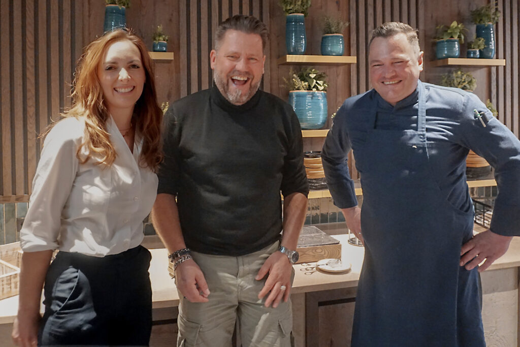 Julia Reingruber, Mike Süsser und Tobias Ritzler © Familux Resorts