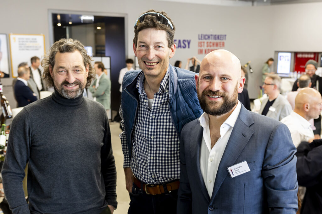 Lukas F. Pichler, Andi Kollwentz und Benjamin Mayr © Martin Steiger