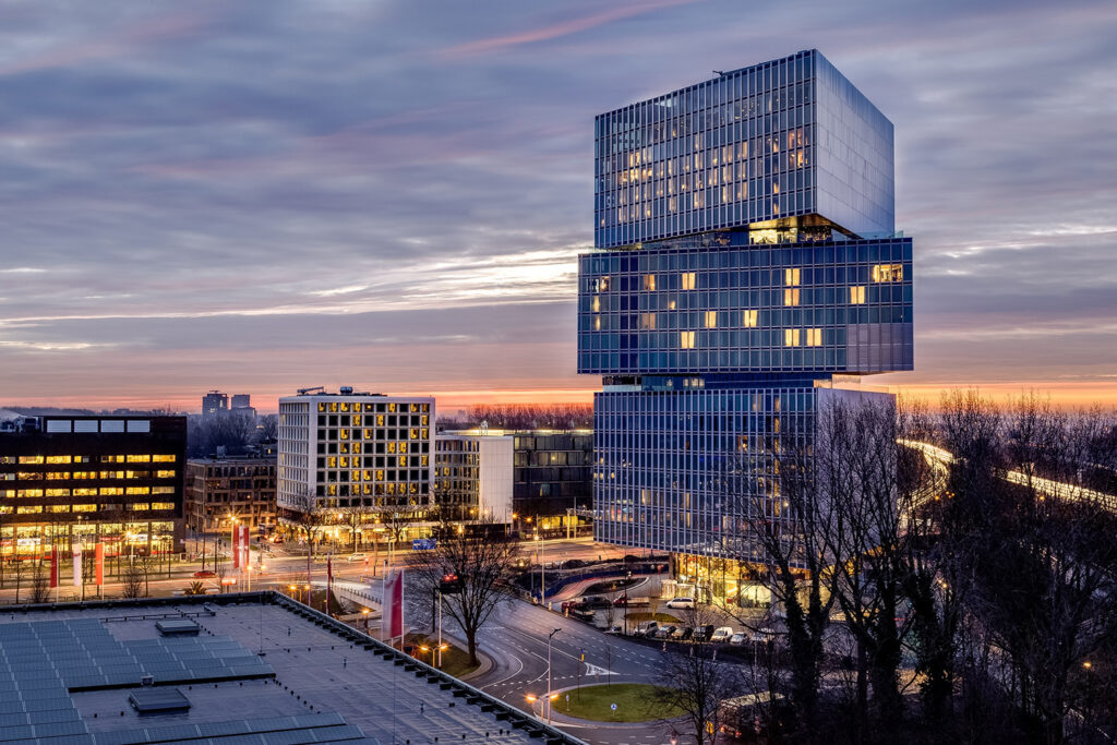 Das »Nhow Amsterdam RAI« © Minor Hotels