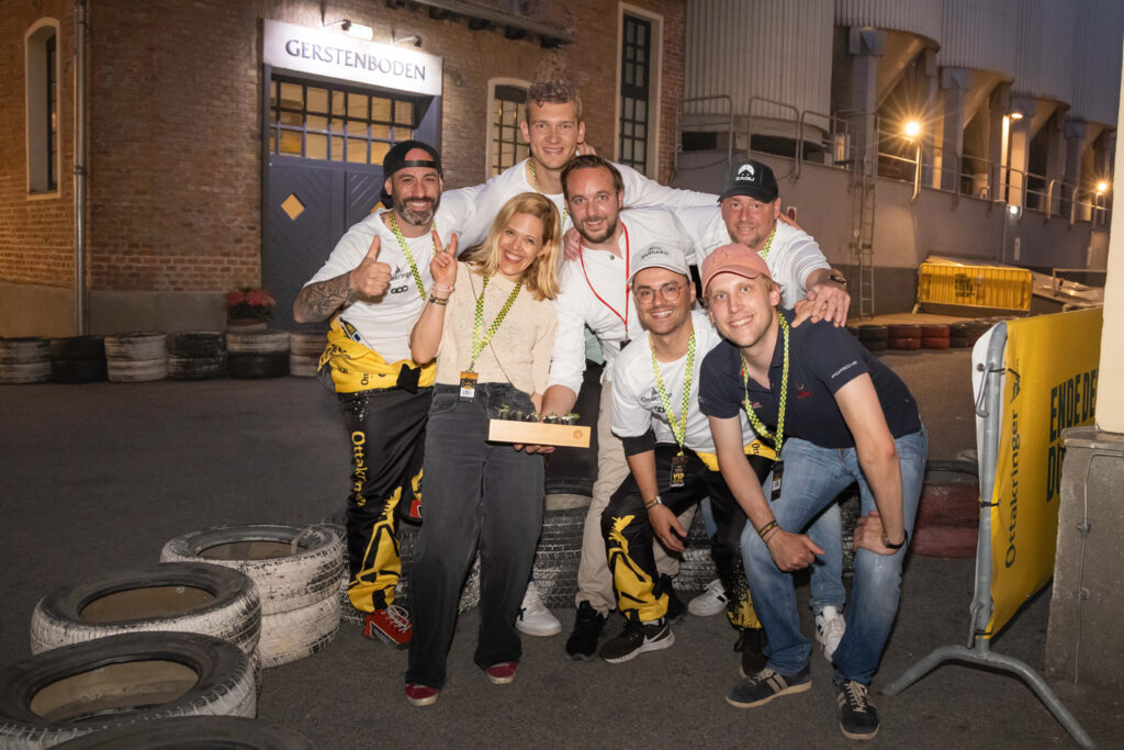 Adam Leopold, Jennifer Salchenegger, Ferdinand Querfeld, Max Imperto, Luigi Barbaro, Alexander Angerer und Johannes Kattus © Andreas Tischler/LifelikePR