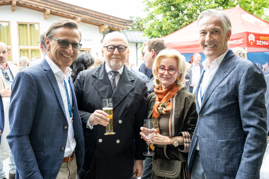 Josef Margreiter, Wolfgang Rosam, Elisabeth Gürtler und Thomas Reisenzahn © Florian Lechner/Prodinger Tourismusberatung