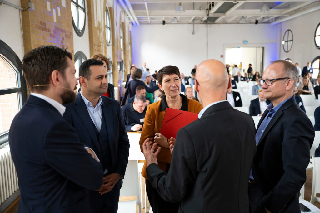 Markus Suchert, Bijan Djir-Sarai, Silvia Bender, Ingo Gugisch und Jörg Ehmer © BdS/Jens Jeske