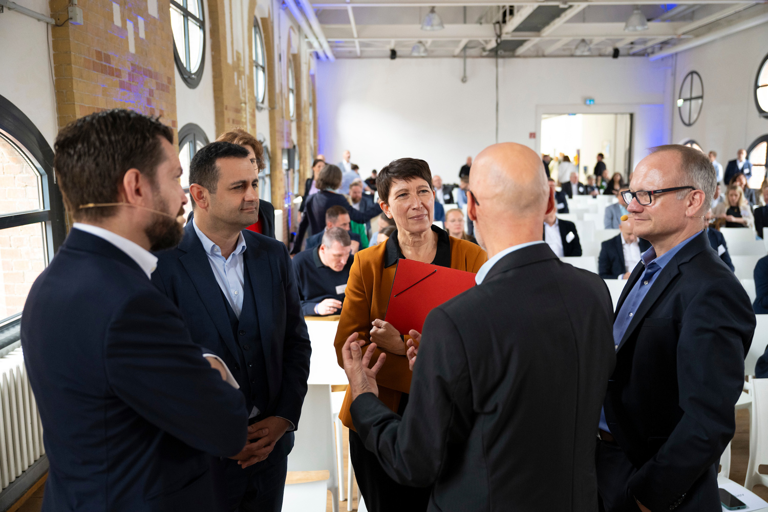 Markus Suchert, Bijan Djir-Sarai, Silvia Bender, Ingo Gugisch und Jörg Ehmer © BdS/Jens Jeske