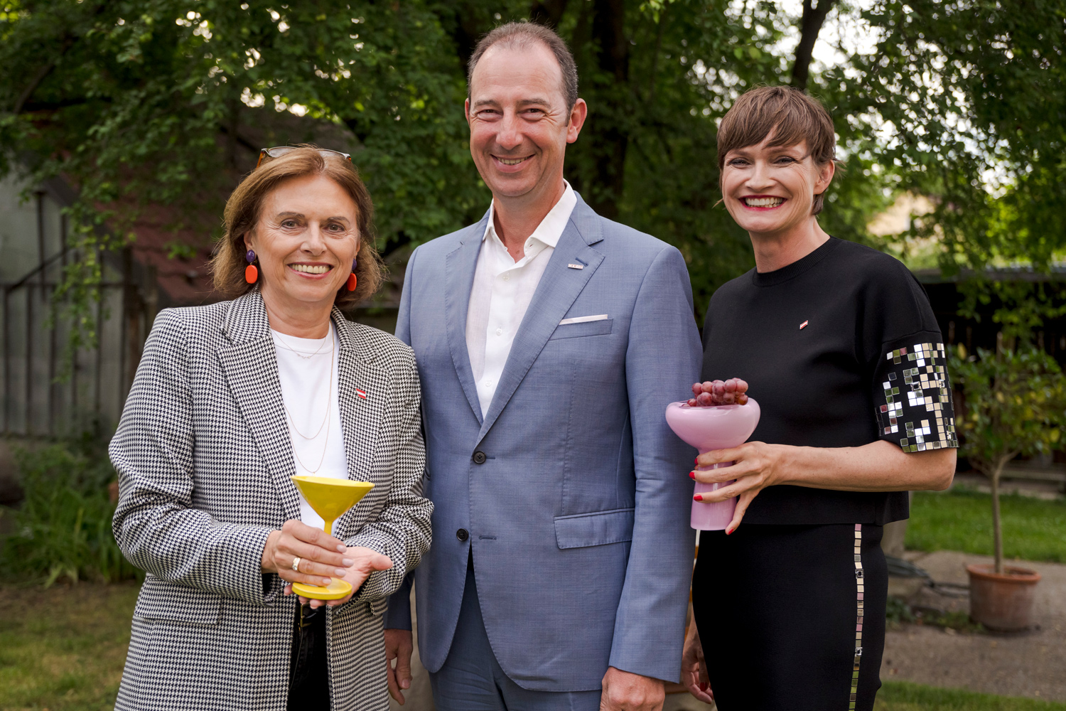 Susanne Kraus-Winkler, Mario Pulker und Astrid Steharnig-Staudinger © ÖW/Karo Pernegger