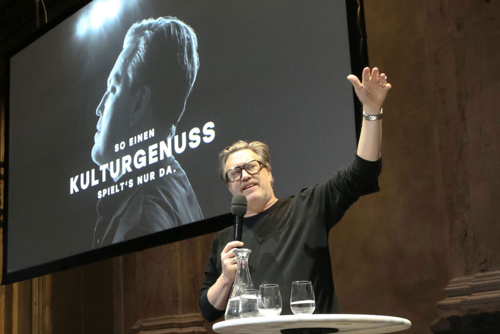 Nicholas Ofczarek bei der Kampagnen-Premiere © Burgenland Tourismus/Andreas Lepsi