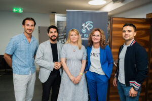 Daniel Schmöltzer, Kambis Kohansal Vajargah, Larissa Kravitz, Elisabeth Proksch und Colin Michel © Eugen Karl Creates