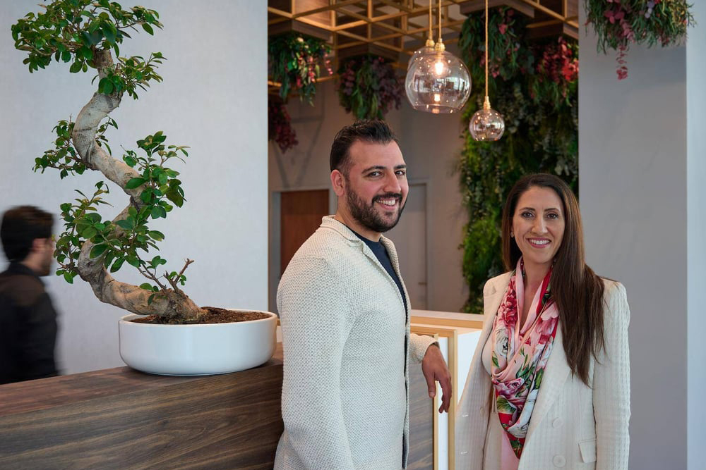Rahman Neiro und Homeira Amiri © Centro Hotel Group
