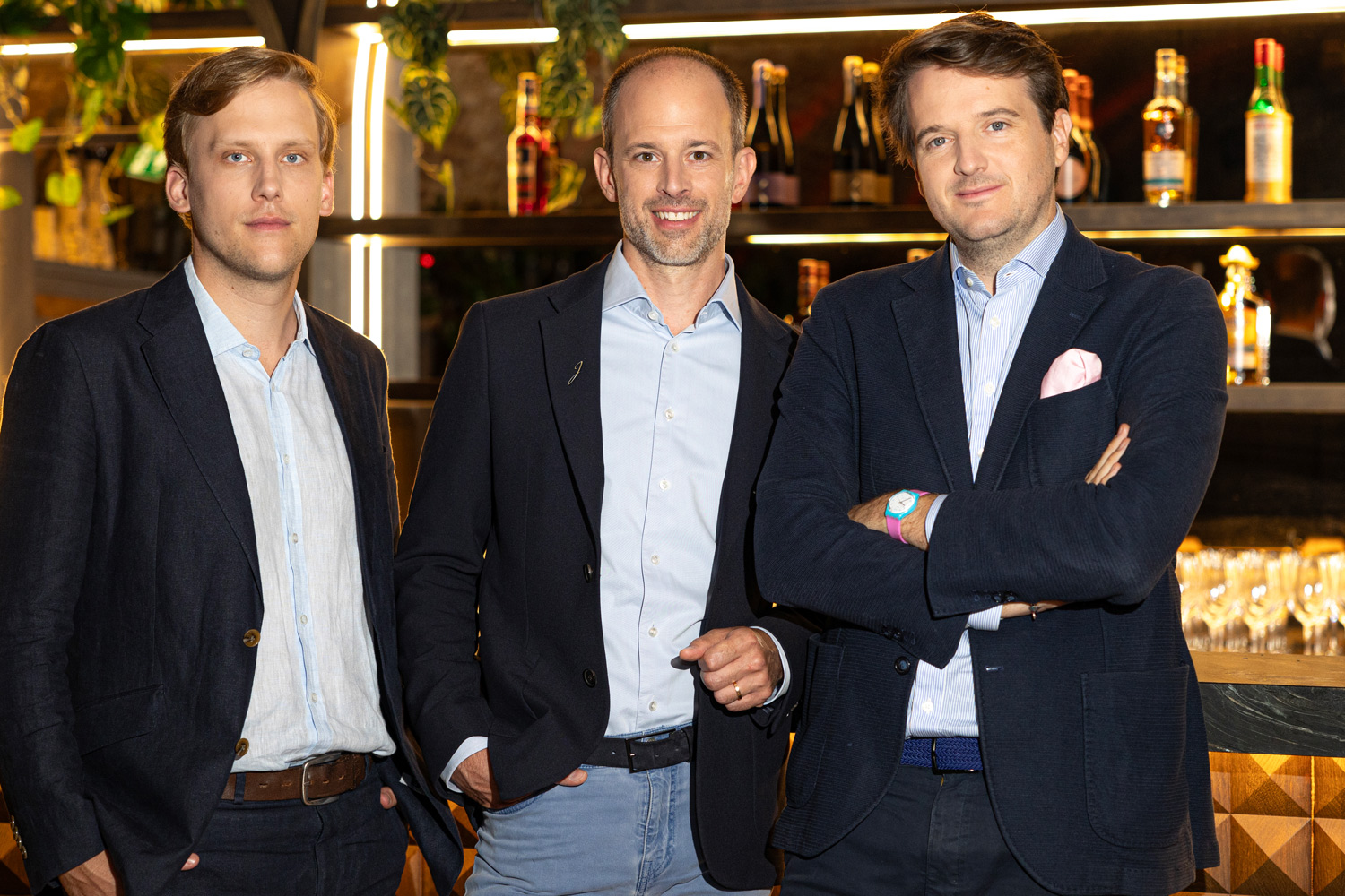 Johannes Kattus, Karl Wurm und Maximilian Nimmervoll, Foto beigestellt