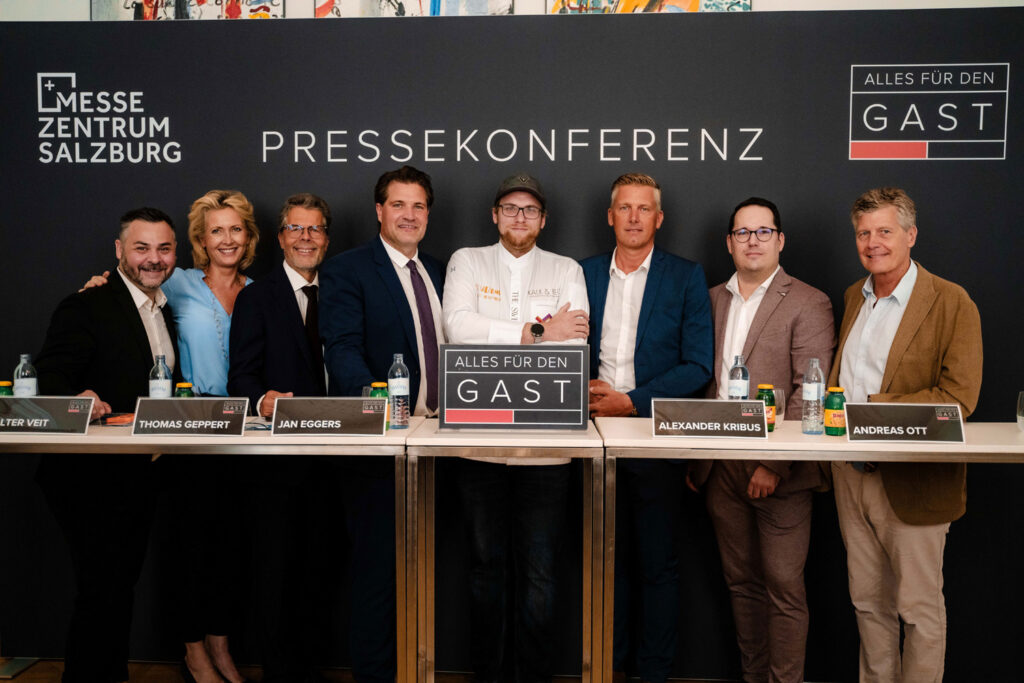 Michael Reich, Martina Hohenlohe, Walter Veit, Thomas Geppert, Jan Eggers, Alexander Kribus, Andreas Ott und Karl Hohenlohe © FRB Media/Emilia Schlögl