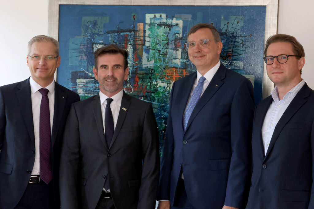Andreas Derndorfer, Christian Chytil, Andreas Berger und Bernhard Tomasi © RVS
