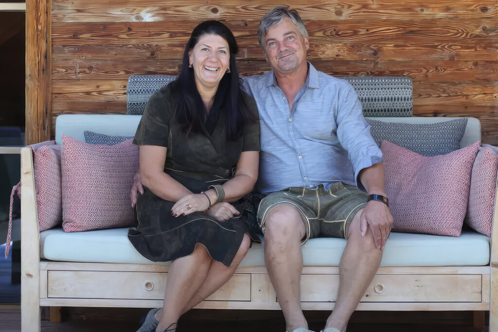 Jacky und Toni Hasenauer © Unterschwarzachhof/huber-fotografie.at