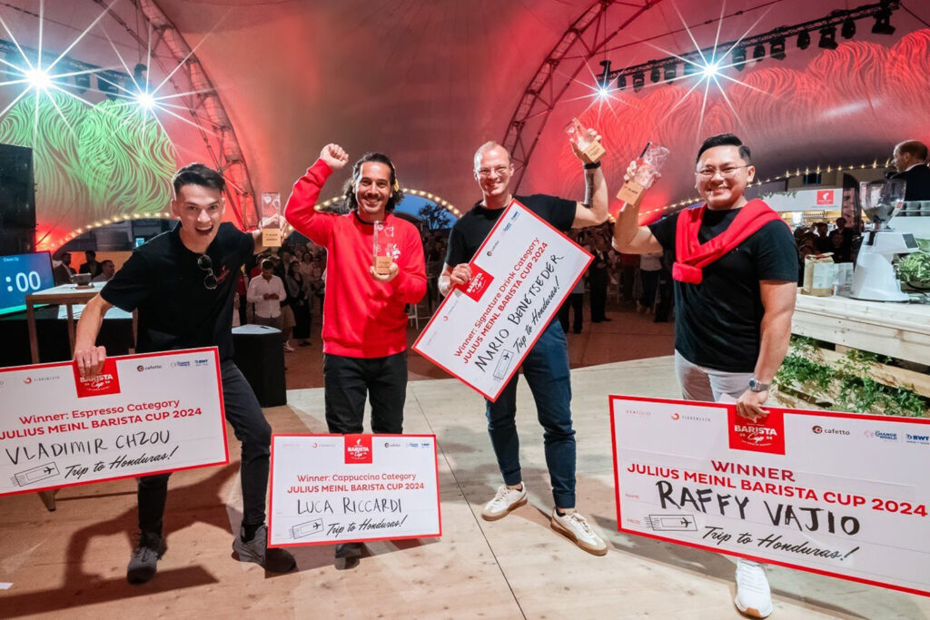 Vladimir Chzou, Luca Riccardi, Mario Benetseder und Raffy Vajio © Klaus Ranger