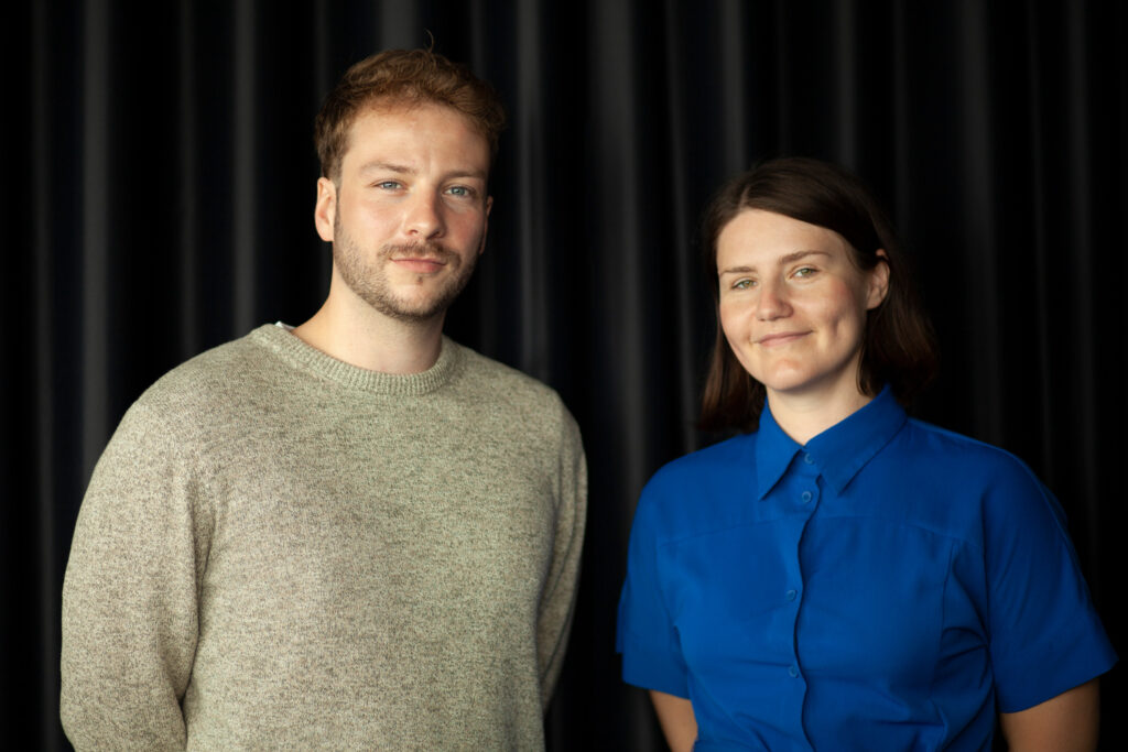 Die »and-less«-Gründer:innen Philip Kohlbecher und Victoria Berger, Foto beigestellt