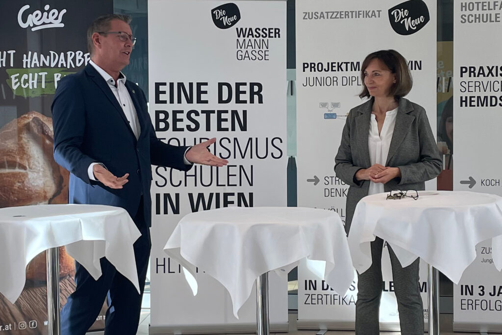Georg Papai und Veronika Moser © TS Wassermanngasse