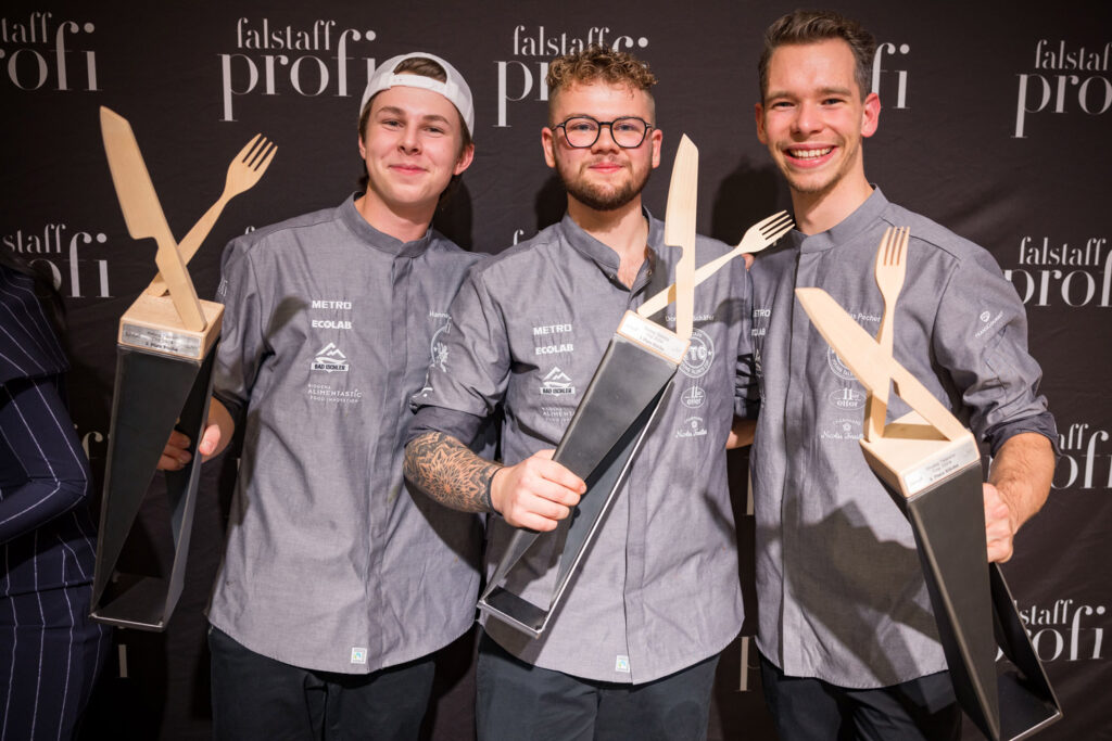 Hannes Sortsch, Dominik Schäfer und Tobias Pecher. © Wildbild