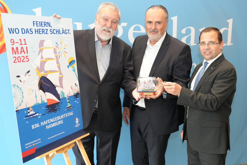 Michael Wendt, Hans Peter Doskozil und Andreas Wirth © WKB