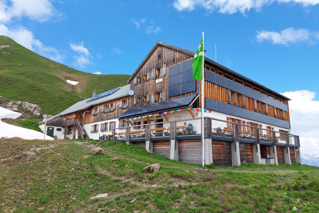 Die »Tilisuna-Hütte« in Vorarlberg © Vanessa Kilchenmann