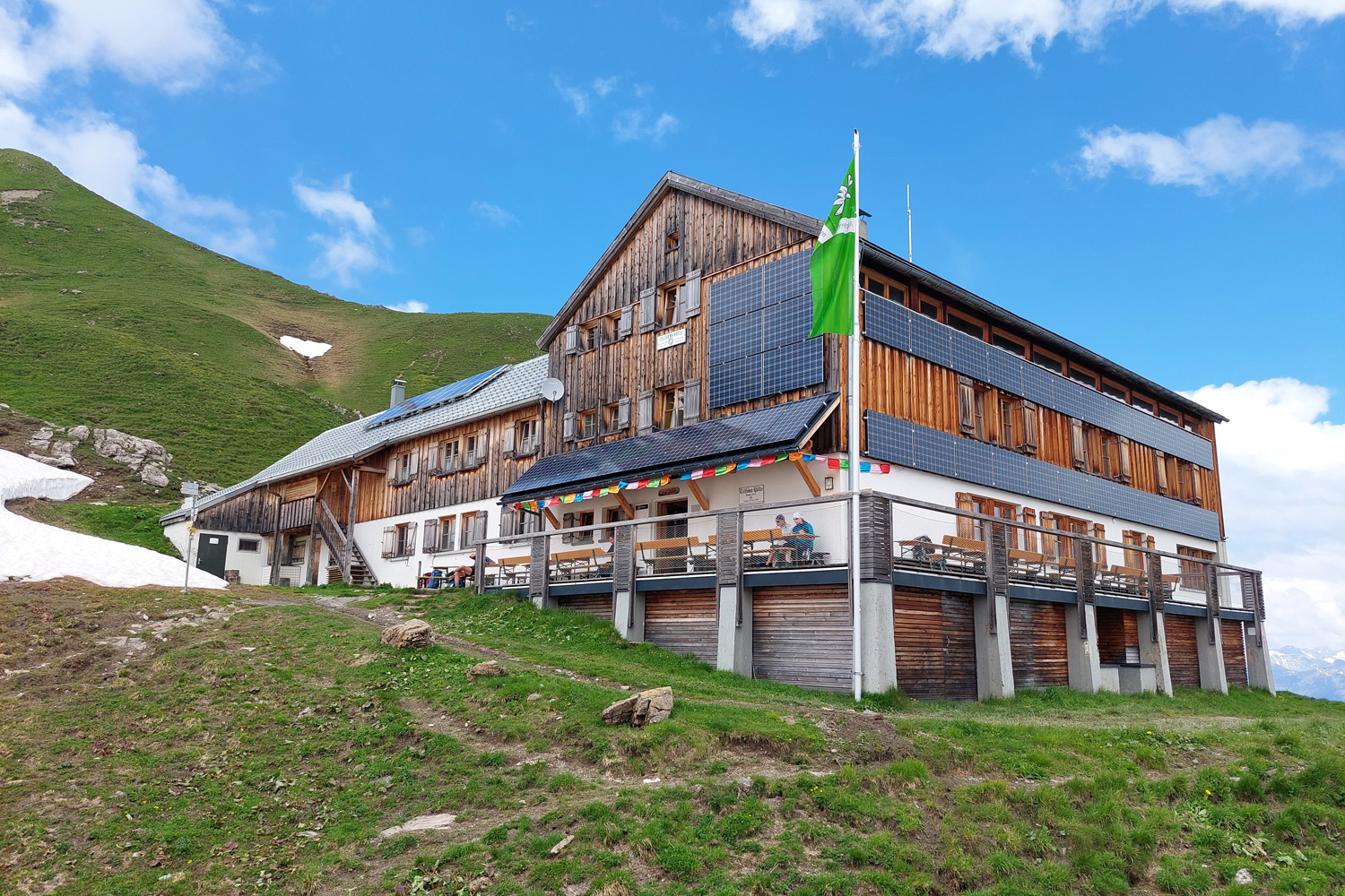 Die »Tilisuna-Hütte« in Vorarlberg © Vanessa Kilchenmann