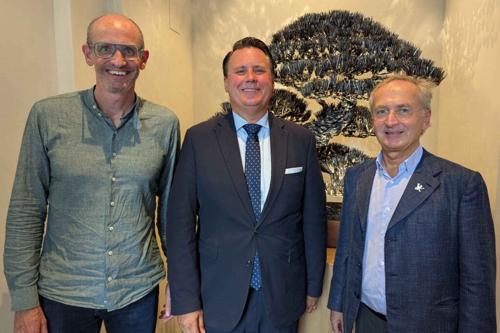 Daniel Simon, Thomas Grund und Alexander Stauder