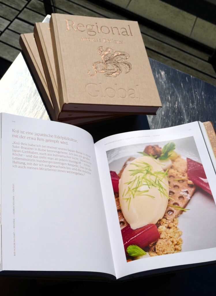 Anregungen zum Kochen mit Salz bietet »Regional – Golbal« von Andi Döllerer und Sören Herzig.