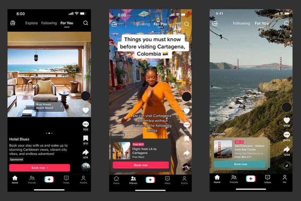 TikTok Travel Ads Falstaff PROFI
