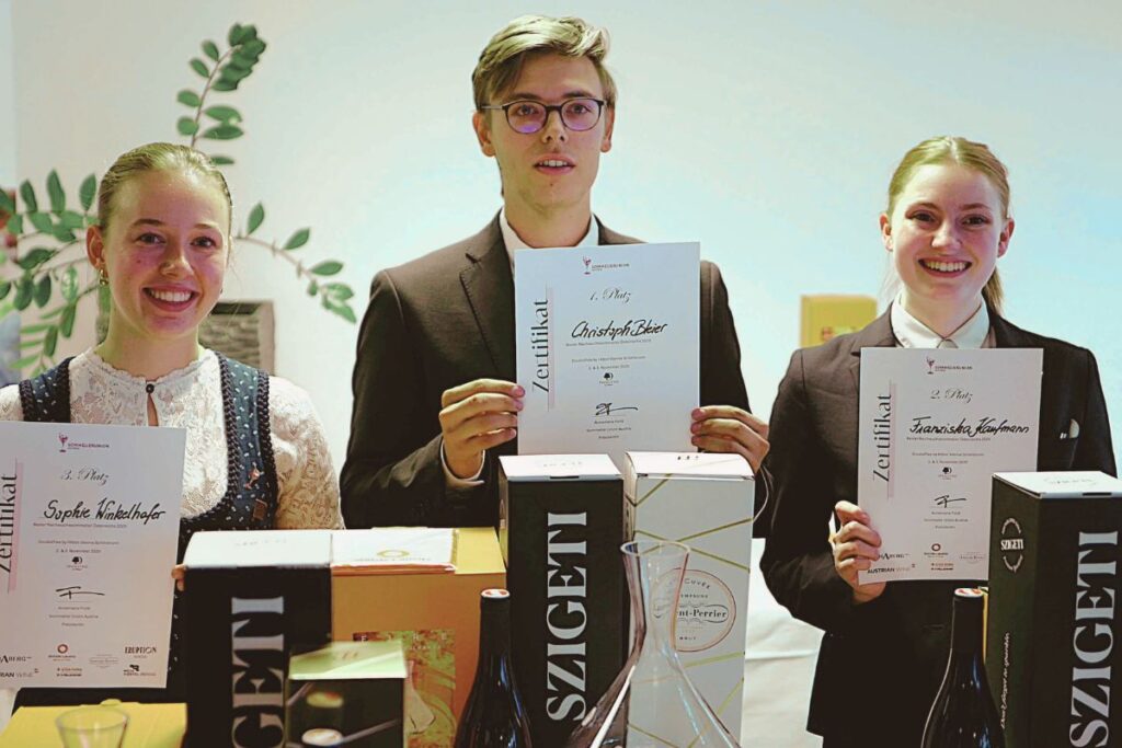 Bester Nachwuchssommelier Österreichs 2025 – Falstaff PROFI
