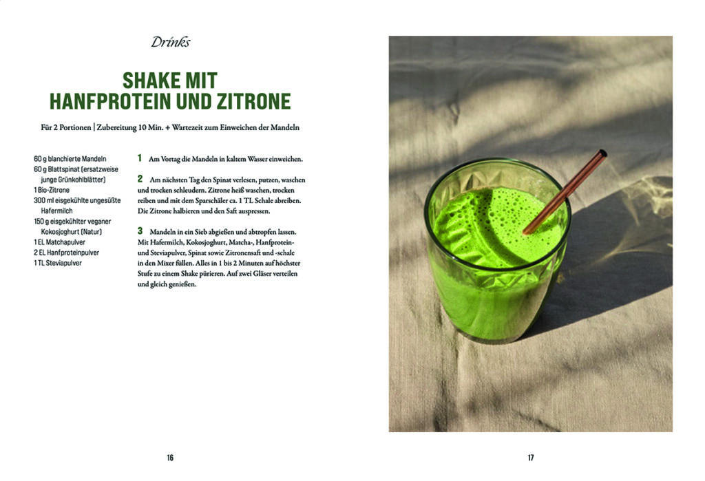 Seiten aus »Alles Matcha«, Kochbuch – Falstaff PROFI