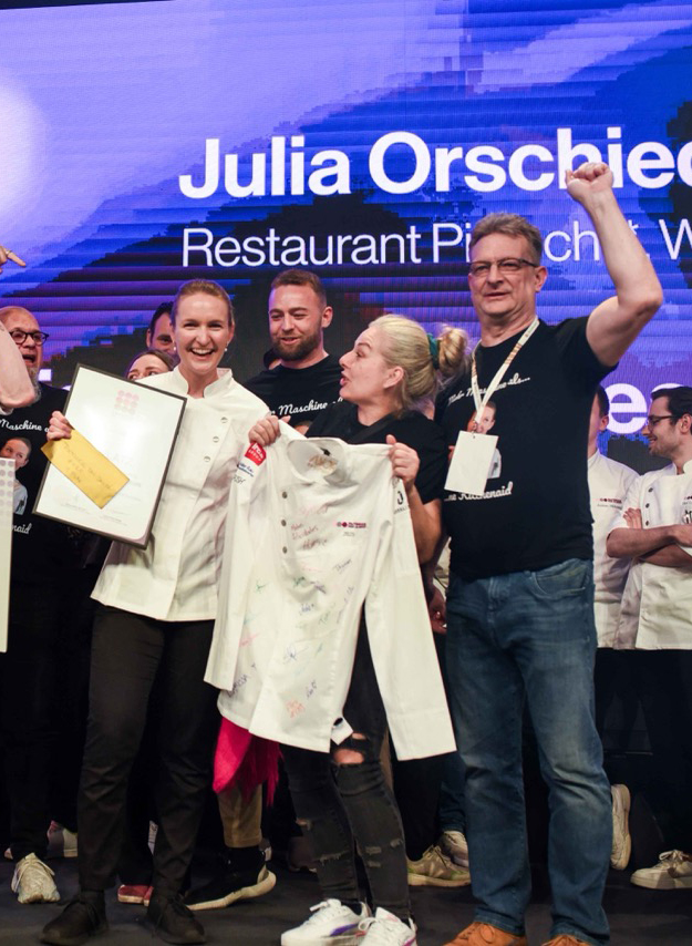 Patissier des Jahres 2025, Julia Orschiedt - Falstaff PROFI