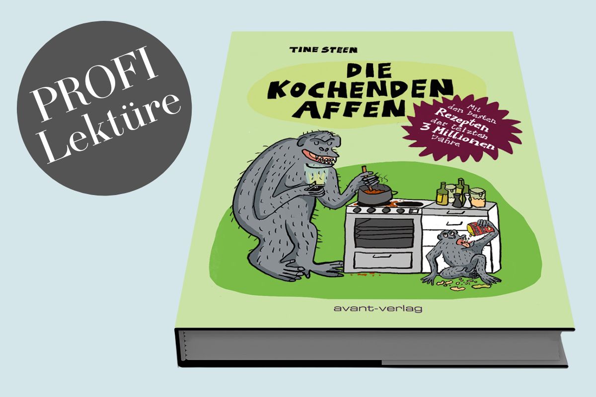 »Die kochenden Affen« von Tine Steen, Kochbuch – Falstaff PROFI