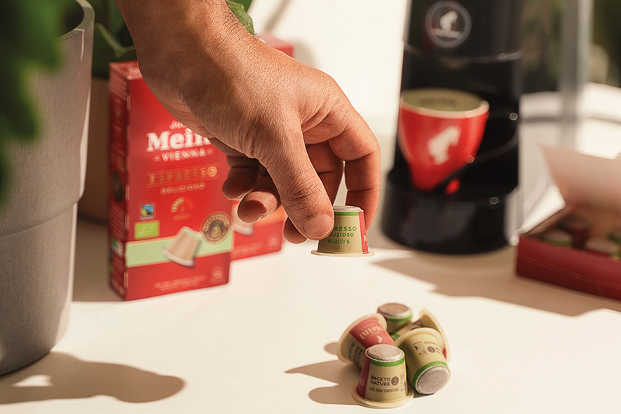 Kaffee am Hotelzimmer, Julius Meinl – Falstaff PROFI