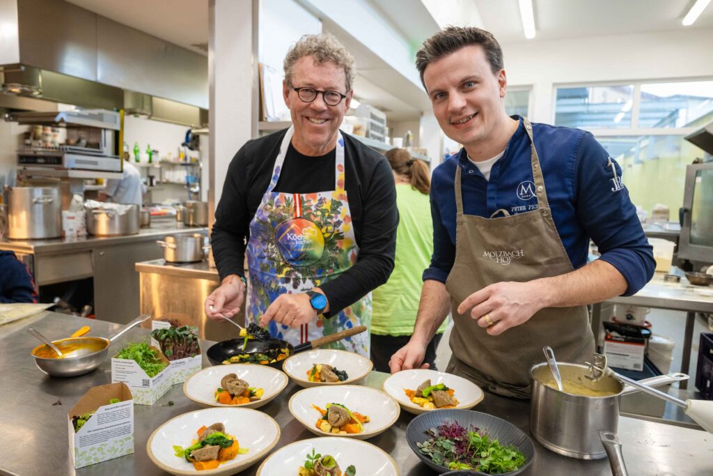 Charity "Köche kochen" Aktion Krebshilfe - Falstaff PROFI
