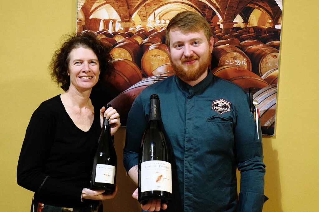 Fanny Breuill und Thomas Reinisch – Champagner, Falstaff PROFI