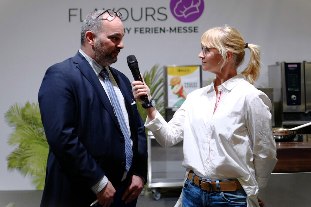 Didier El Senosy Kochwettbewerb Ferienmesse - Falstaff PROFI
