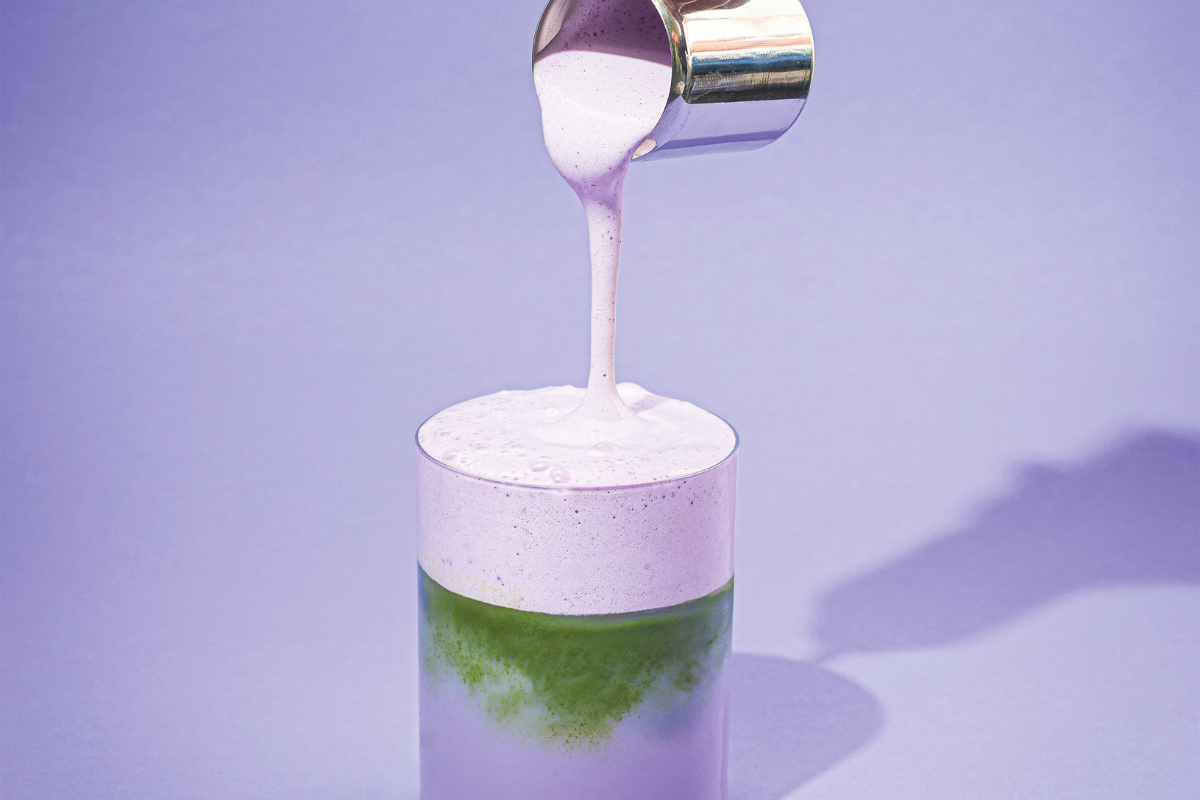 Ube Matcha LAP Coffee
