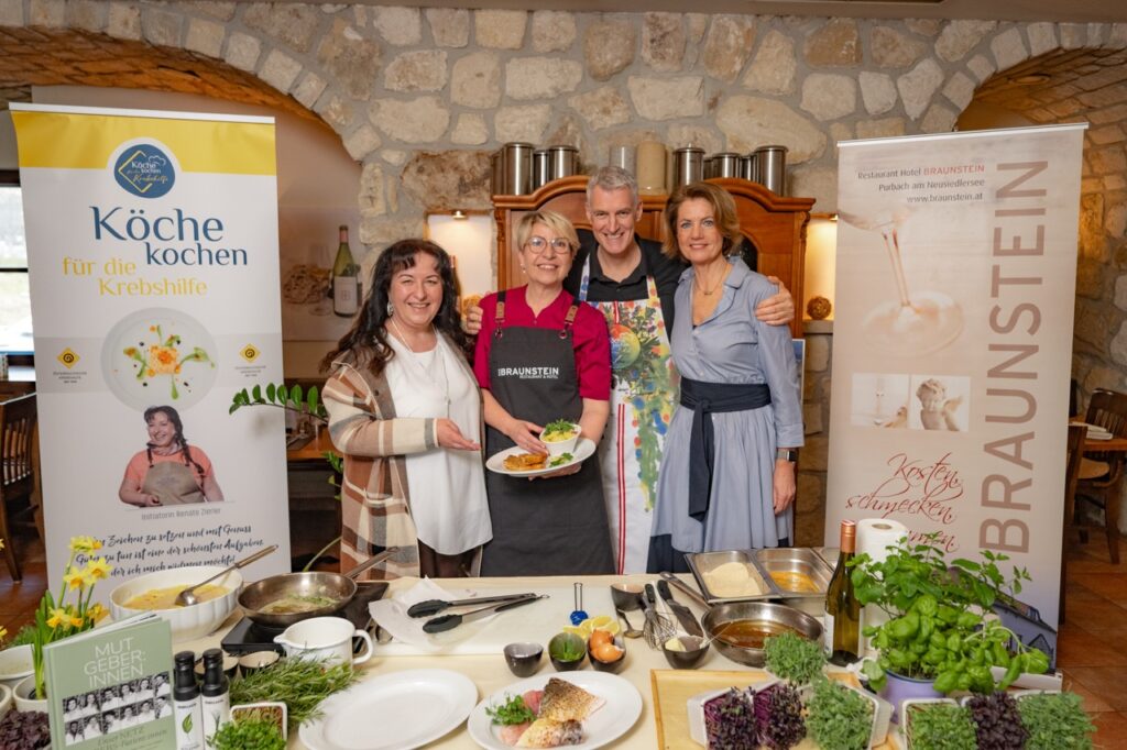 Das Braunstein - Köche kochen für die Krebshilfe - Falstaff PROFI