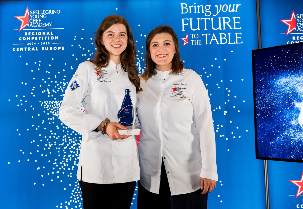 Links: Der deutsch-österreichische Vorentscheid 2024/25: Gewinnerin Emilia Montz (links) mit Mentorin Rosina Ostler (Alois – Dallmayr Fine Dining, München).