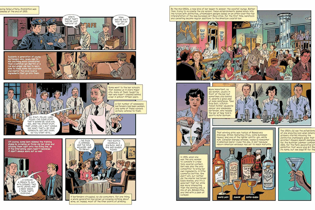 The Comic Book History of the Cocktail – Five Centuries of Mixing Drinks and Carrying On - Falstaff PROFI