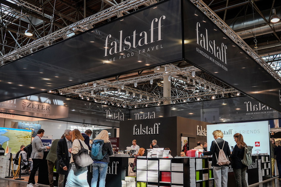 Falstaff auf der ProWein - Falstaff PROFI
